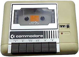 Lo storico lettore in formato musicassetta del Commodore 64
